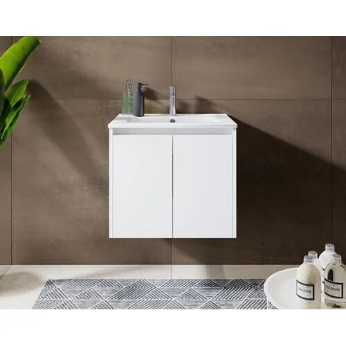 CFL DOORS onderkast York 80cm 2 deuren hoogglans wit